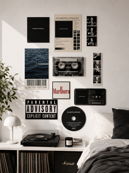 Cigarettes After Sex Aesthetic Wall Collage