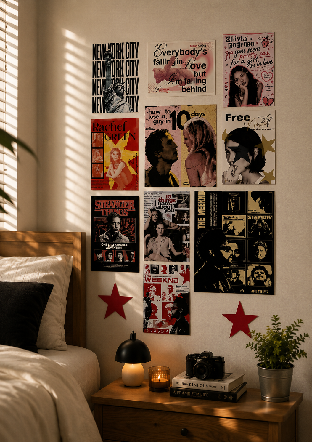 Pinterest-Inspired Aesthetic Wall Collage