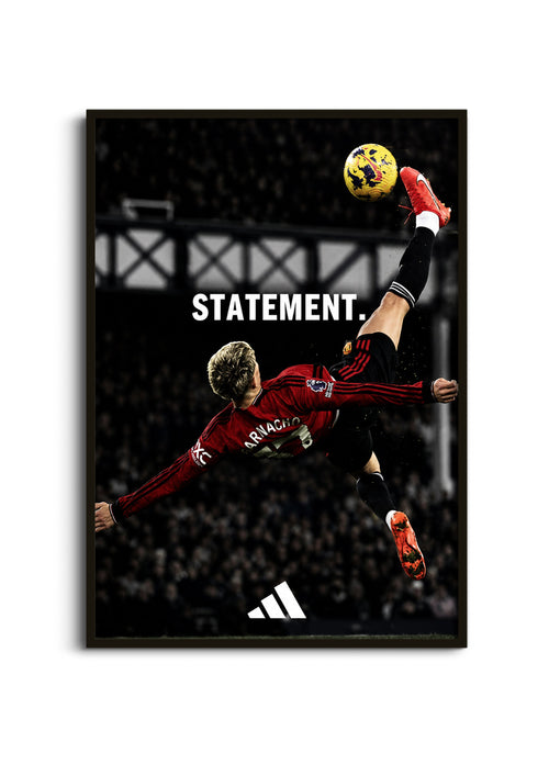 Alejandro Garnacho Statement Wall Art Lazywalls