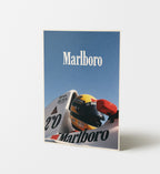 Ayrton Senna Helmet Poster