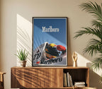 Ayrton Senna Helmet Poster