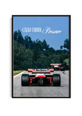 Calm Under Pressure McLaren F1 Poster