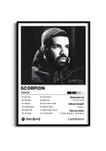 Drake Scorpion Album Wall Art Lazywalls