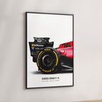 Ferrari F1-75 2022 Wall Poster