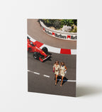 Ferrari F1 Monaco Poster