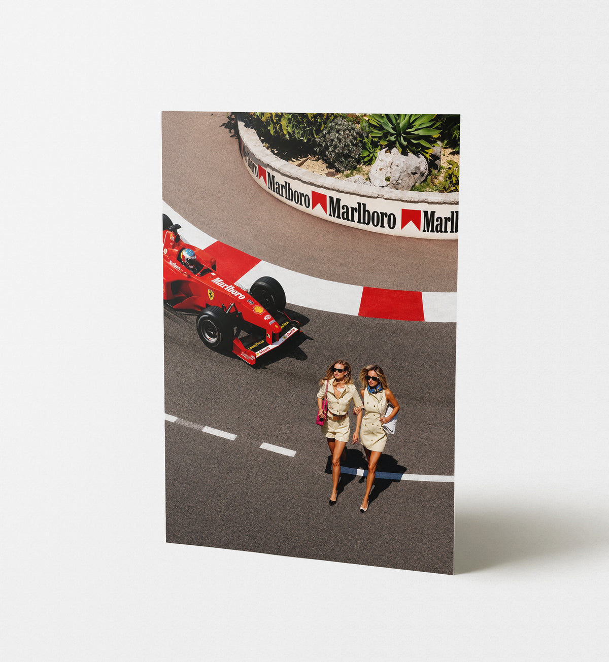 Ferrari F1 Monaco Poster
