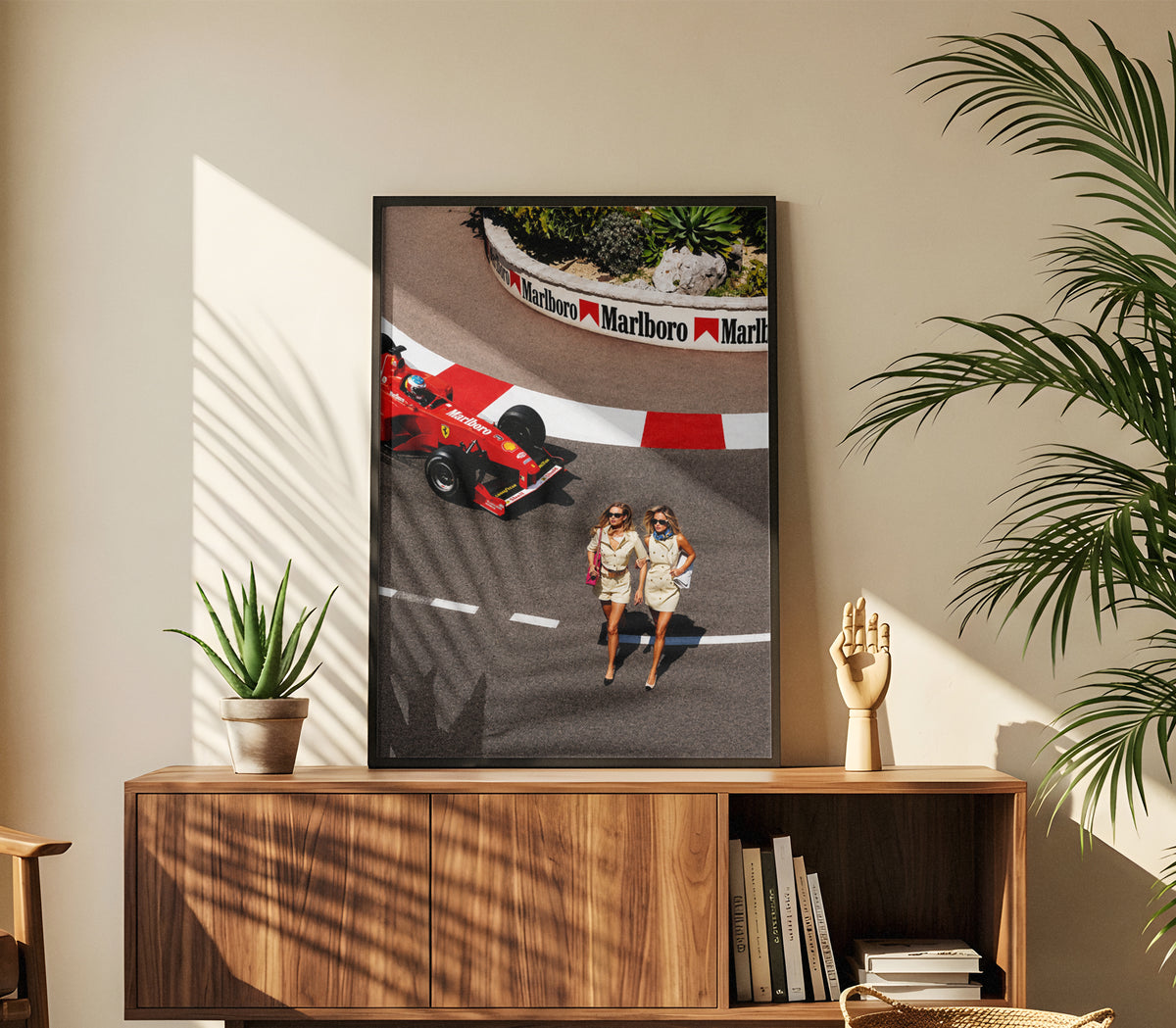 Ferrari F1 Monaco Poster