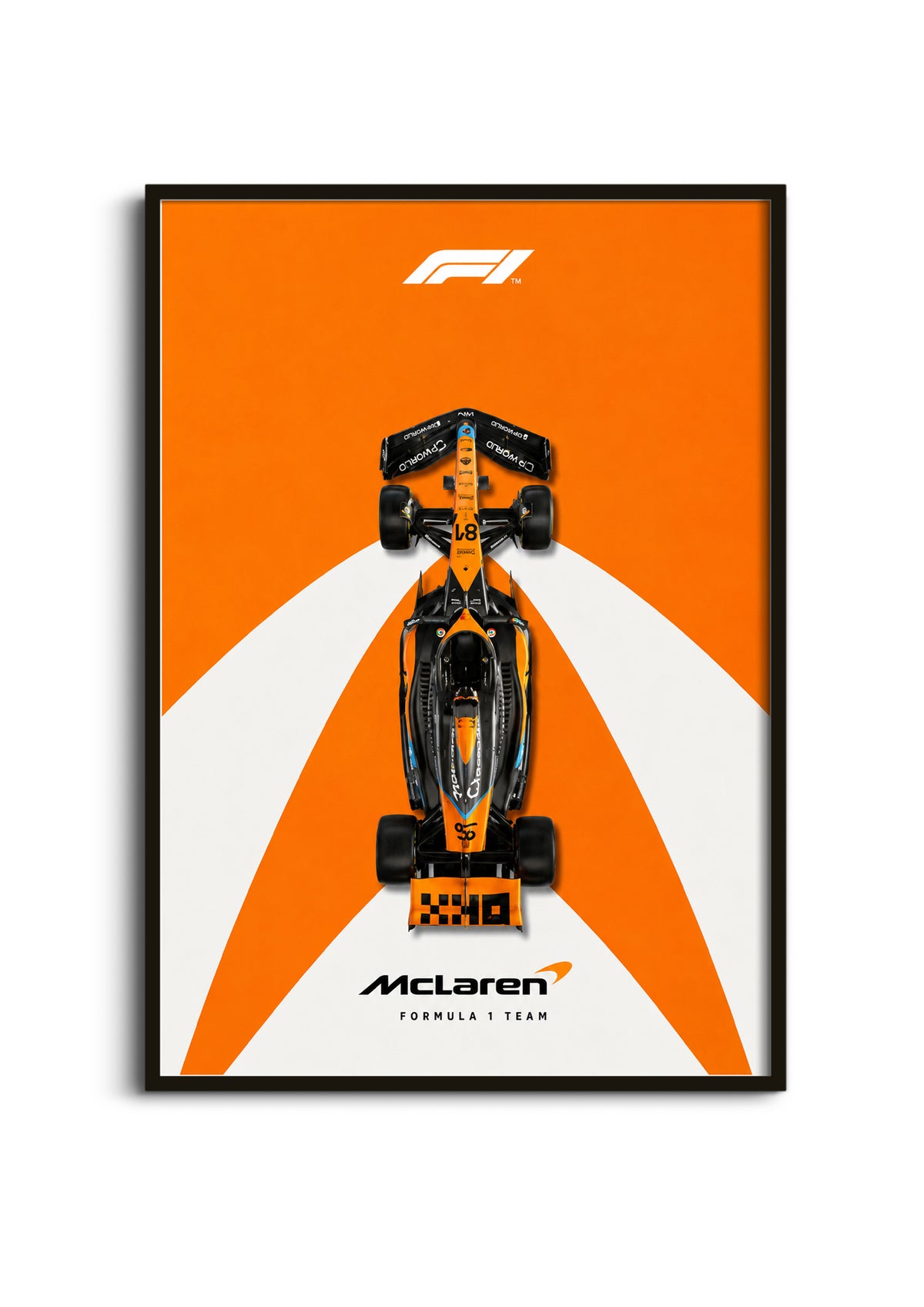 Oscar Piastri MCL38 2024 Poster