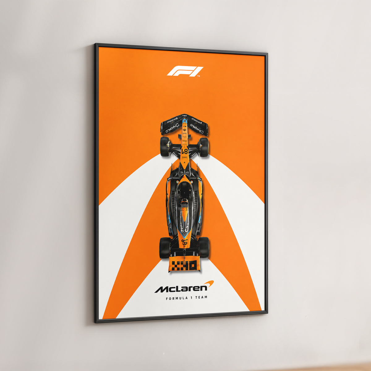 Oscar Piastri MCL38 2024 Poster