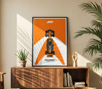 Oscar Piastri MCL38 2024 Poster