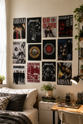 Rock Band Aesthetic Wall Collage