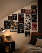 Rock Band Aesthetic Wall Collage